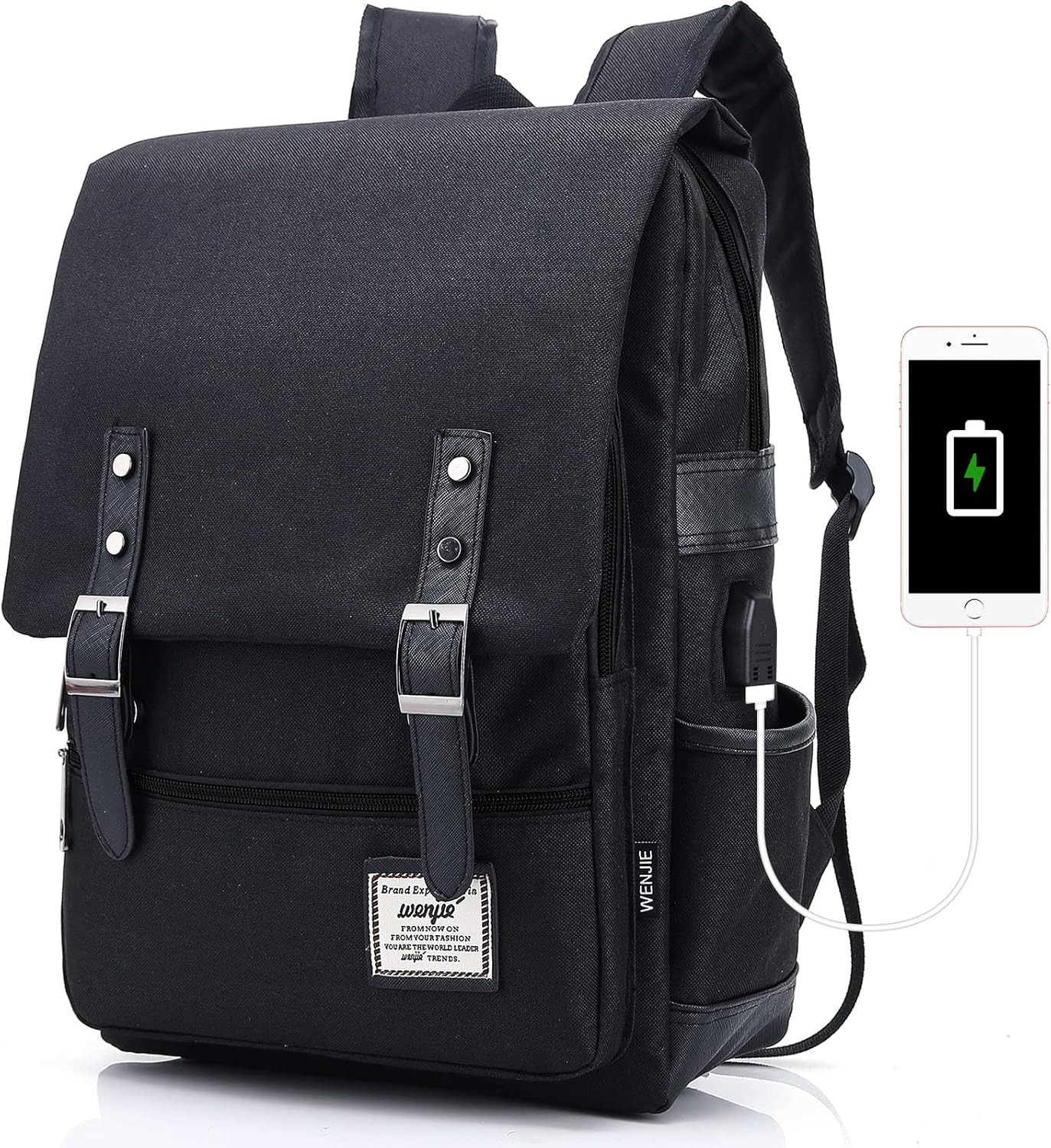 Mochila Impermeable Portátil con Puerto USB