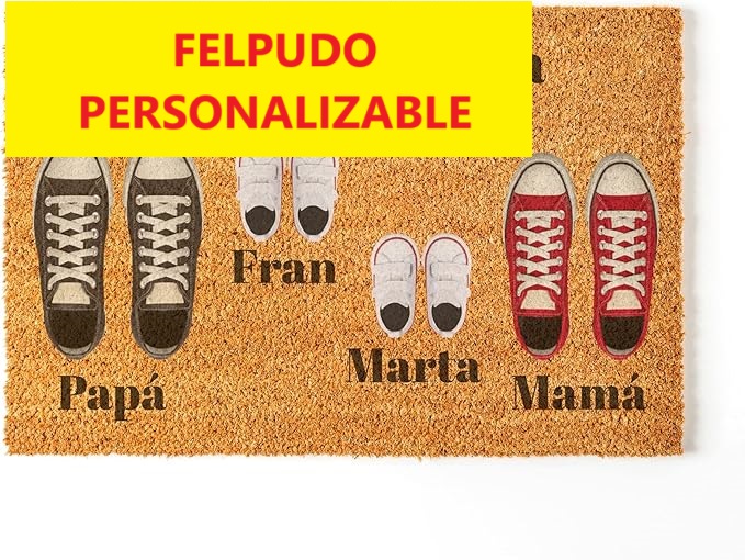 felpudo personalizable