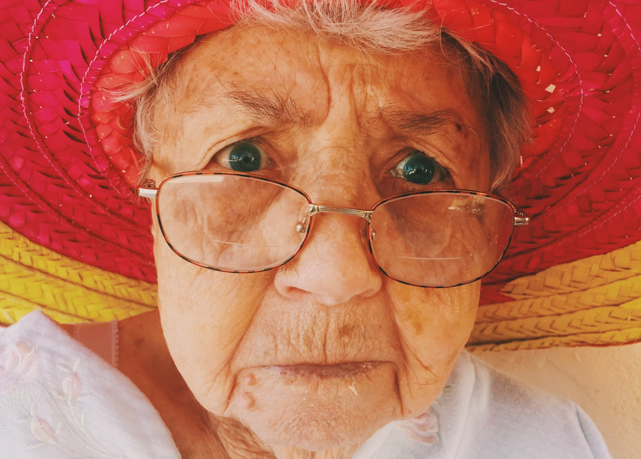 rostro de abuela