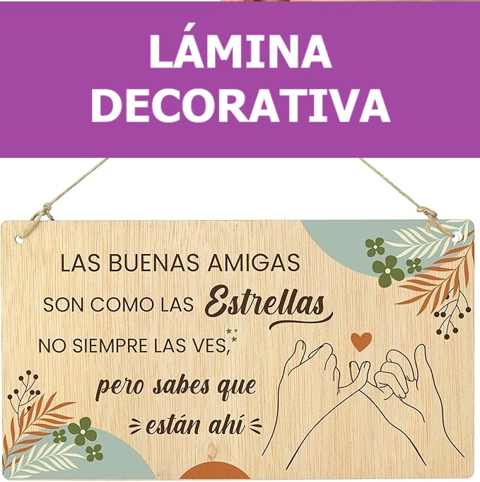 placa decorativa