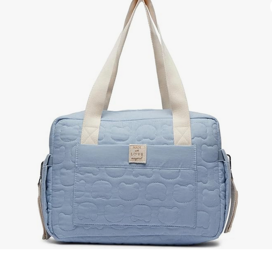 Bolso maternal azul