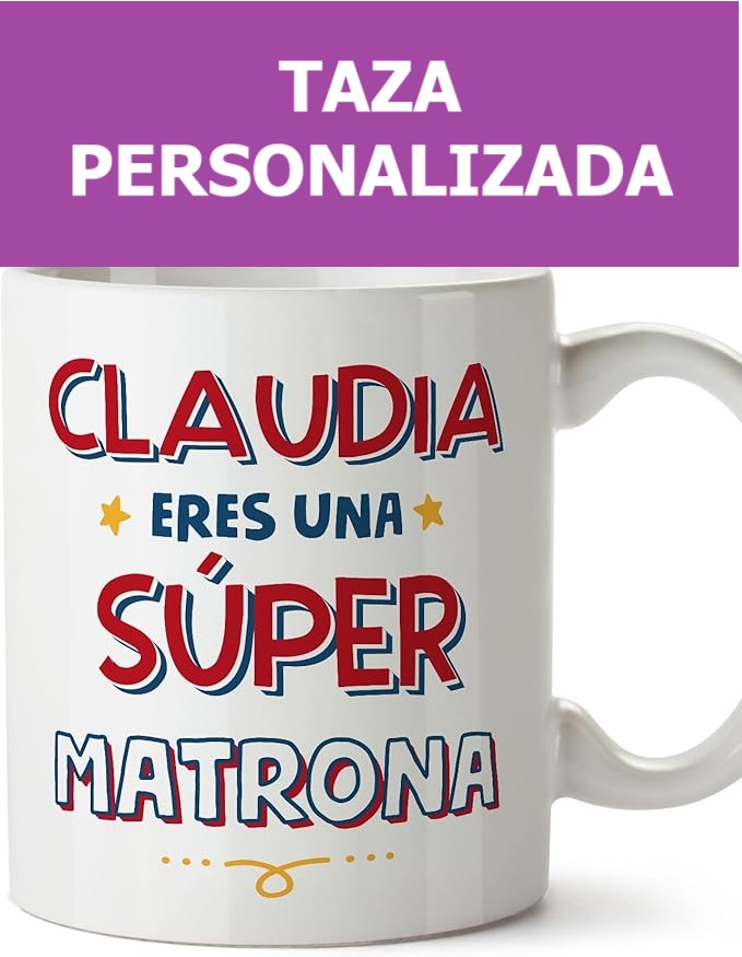 taza personalizada