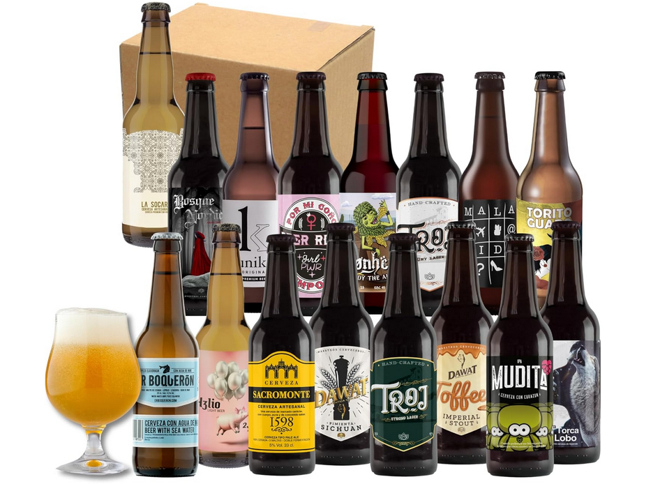 pack de cervezas artesanales