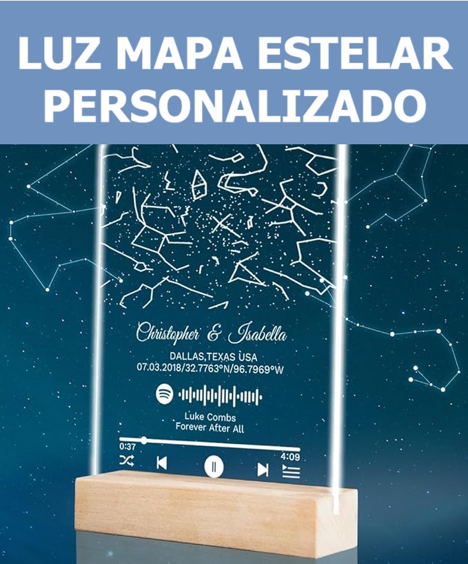 luz mapa estelar