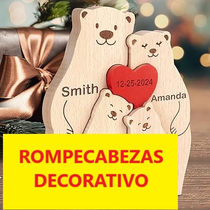 rompecabezas decorativo