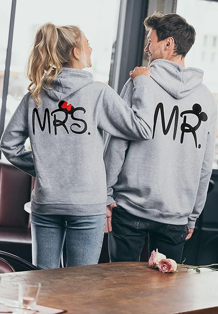 Sudadera con capucha para parejas