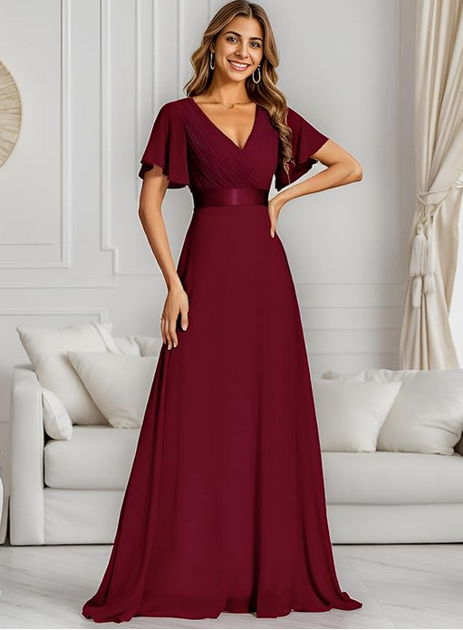 Vestido elegante de mujer